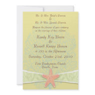 Seaside Wedding Invitation invitation