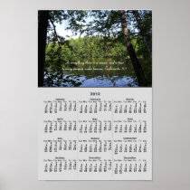 Season Ecclesiastes Lake Forest 2012 Calendar Poster