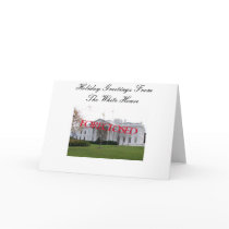 Season Greeting from the White House Foreclosed cards