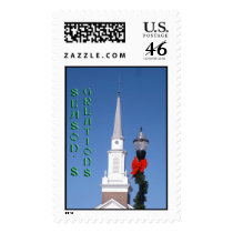 Season Greetings from McMinnville, Tennessee postage
