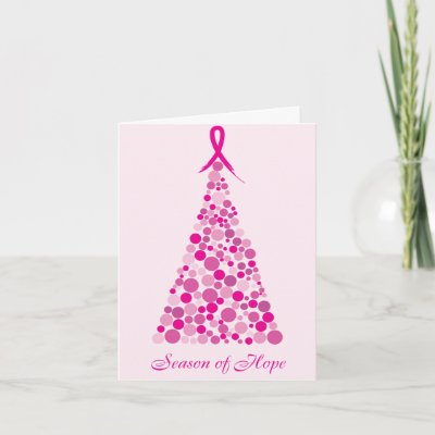 Season of Hope - Breast Cancer Greeting Card