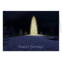 blue christmas, holiday, christmas tree, Card with custom graphic design