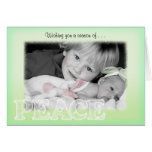 Season of Peace Hope & Joy Holiday Photo Card