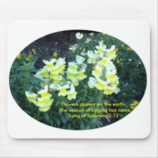 Season of Singing mousepad
