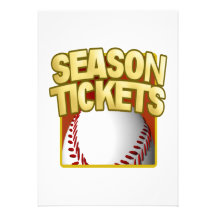 Season Tickets Custom Invites
