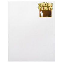 Season Tickets Letterhead Template