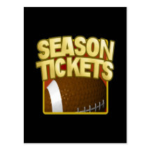 Season Tickets Post Cards