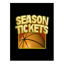 Season Tickets Postcards