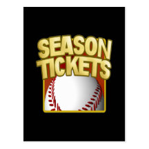 Season Tickets Postcards