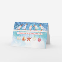 Seasonal Seagulls Cards