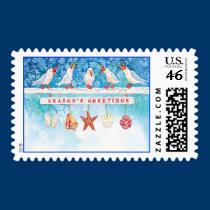 Seasonal Seagulls stamps