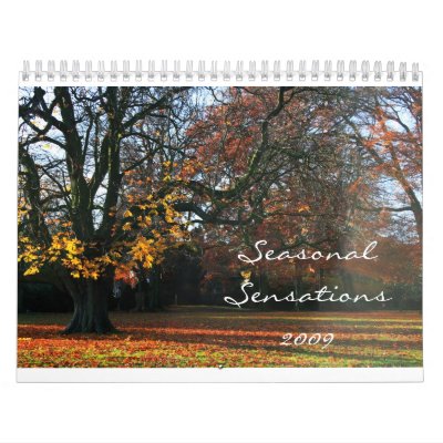 Seasonal Sensations 2009 Wall Calendars by Eseffpe