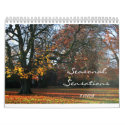 Seasonal Sensations 2009 calendars