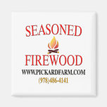 Seasoned Firewood Magnet