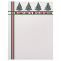 Seasongs Greetings letterhead by MargotsDesigns Seasongs Greetings letterhead