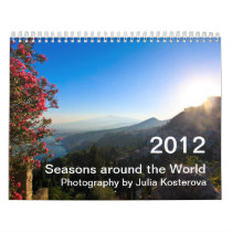 Seasons Around The World Photos by Julia Kosterova Wall Calendars
