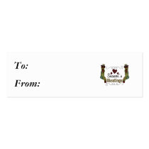 seasons bleatings greetings sheep business cards