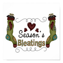 seasons bleatings greetings sheep posters