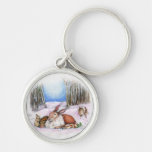 Season's Bunny Keychains