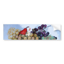 SEASON'S FRUITS 1 bumper stickers
