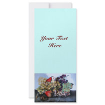 SEASON'S FRUITS 1 RACK CARD TEMPLATE