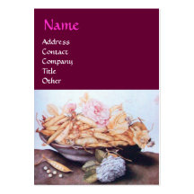 SEASON'S FRUITS 6 - BEANS AND ROSES BUSINESS CARDS
