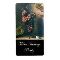 SEASON'S FRUITS -PROSPERITY brown yellow green Personalized Shipping Labels