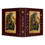SEASON'S FRUITS -PROSPERITY  RECIPE BOOK yellow Vinyl Binder