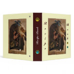 SEASON'S FRUITS -PROSPERITY  RECIPE BOOK yellow 3 Ring Binders