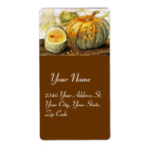 SEASON'S FRUITS  / PUMPKINS LABELS