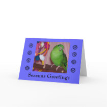 Seasons Greeting - Blank Card by linniegirl Seasons Greeting - Blank Card