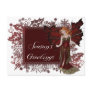 Season's Greeting Dark Fairy Fantasy Postcards