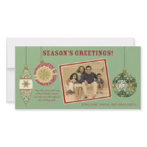 Season's Greeting Family Photo Holiday Card :: 05 photo cards