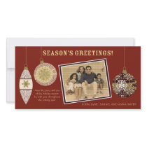 Season's Greeting Family Photo Holiday Card :: 06 photo cards