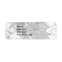 Season's Greeting Return Address Label