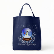Season's Greetings - 2009 Snowglobe Gift Bag bag