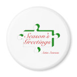 Seasons Greetings Autism Awareness Fridge Magnet