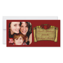 Season's Greetings Banner photo cards