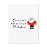 Seasons Greetings Bitches postcards