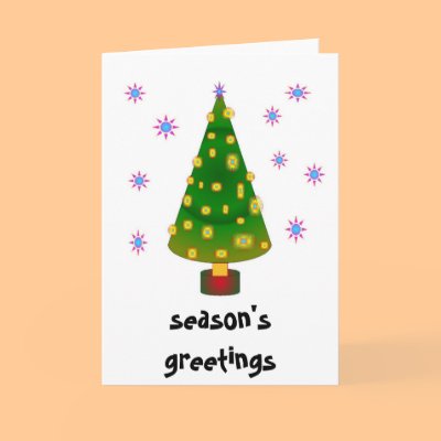  season's greetings cards by pattycake