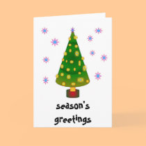  season's greetings cards