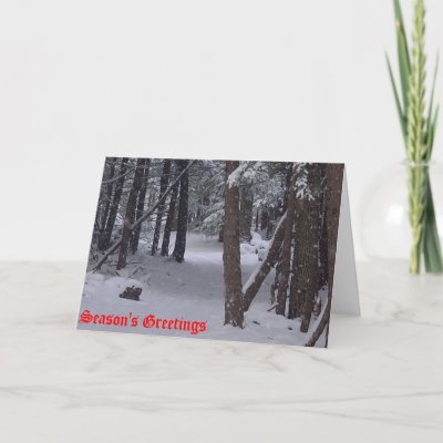 Season's Greetings cards