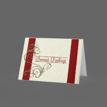 Season's Greetings Card