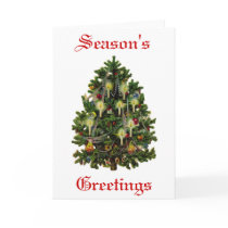 Season's Greetings Card by SweetRascal Season's Greetings Card