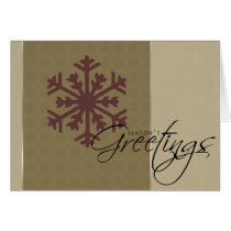xmas, christmas, winter, december, holidays, joy, joyful, snowflake, classic, elegant, Kort med brugerdefineret grafisk design