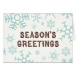 Season's Greetings Card cards