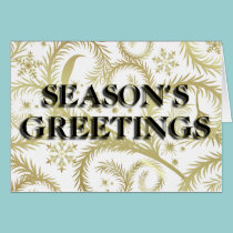 Season's Greetings cards