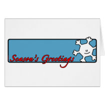 Season's Greetings card cards