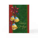 Season's Greetings card - Bells