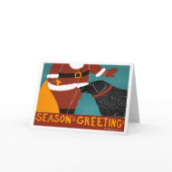 Seasons Greetings card Stephen Huneck